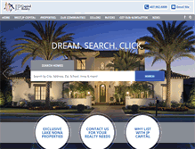 Tablet Screenshot of jpcapitalrealty.com